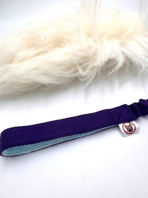 Szarpak z owczej skóry