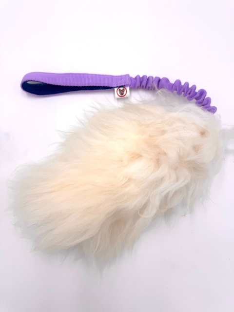 Szarpak z owczej skóry