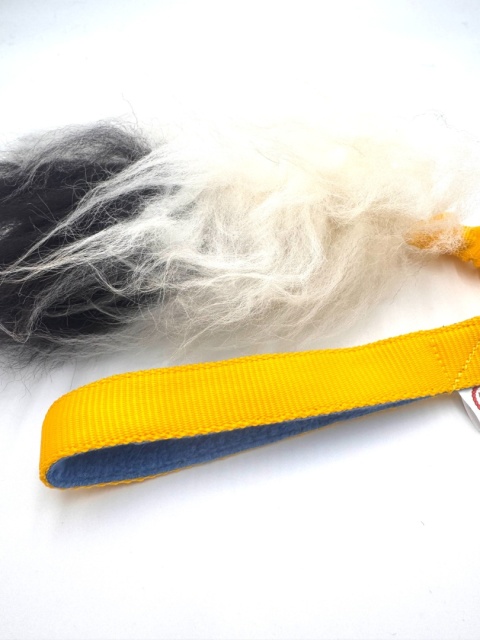 Szarpak z owczej skóry